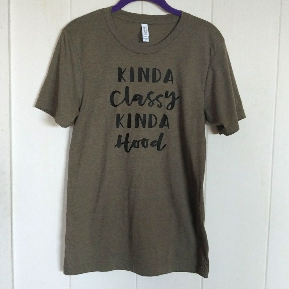 "Kinda Classy👸 Kind Hood😎" Tee Sz S - Used - Picture 8 of 8